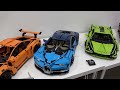 LEGO Technic 1:8 Scale Supercar Comparison