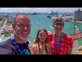 FIRST Family Cruise 🚢 - Allure of the Seas - Day 1 | Oceanaria 🌊 & Embarkation | Royal Caribbean