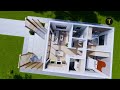 Small House Design | 6m x 8m 2Bedroom (Farm House)