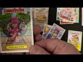 Garbage pail kids Go on Vacation!! Nice pulls from a Blaster!!!