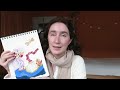 gouache paint with me, tiny sketchbook & crochet blanket | ARTIST VLOG