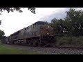 CSX and NS in Shenandoah Junction and Harpers Ferry, WV. 7/28-29/14 Part 1 of 2