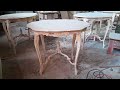 most beauty antique table docoration#handmadefurniture