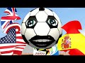 World Cup 2010 - Wavin' Flags & Singing Soccerballs - Animated Clip (Con Audio)