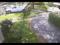 Surveillance Footage of Kids Sneaking Up My Driveway Looking Around