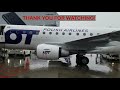 Lot Polish Airlines Embraer 195 Krakow to Warsaw  excellent flight