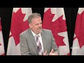 Minister Mark Holland discusses new American rules for dogs crossing the border – July 17, 2024