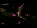 NASA supercomputer simulation of colliding galaxies