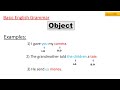 Differentiate between Direct object and Indirect object || #06 || Basic English Grammar || #KRP