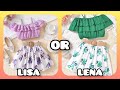 Lisa or Lena ❤️‍🔥 Fashion Styles #lisa #lena #lisaandlena #lisaorlena