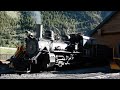 Steam Engine #40 Showing Engineer Steaming Up for the Day - Georgetown Loop Railroad Colorado