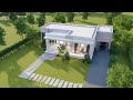 Simple 3 bedroom house design | 11.5mx20m