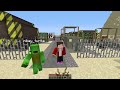 JJ and Mikey Build STARKILLER : NOOB vs PRO Battle in Minecraft Maizen! in Minecraft Maizen!