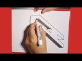 3D Trick Art on Paper, Letter 