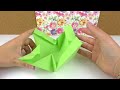 DIY Boîte cadeau | Petites boîtes d'Origami à plier | Super idée pour un cadeau