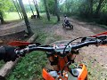 OSET 20R Trials Bike on the EnduroCross Track