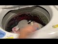 Rocky gets pushed into the washing machine