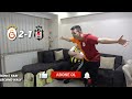 FANATİK GALATASARAYLI BEŞİKTAŞ DERBİSİNİ İZLERSE... | Galatasaray - Beşiktaş