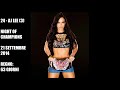 Albo d'Oro WWE Divas Championship