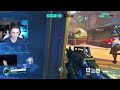 I faced a streamer who thought I was CHEATING on Widowmaker - Overwatch