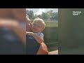 Watch toddler's amazing reaction to seeing grandparents | Humankind