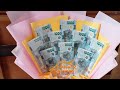 How to make money bouquet 10pcs 1k peso bills #moneybouquet #diybouquet