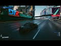 Cyberpunk 2077 24 car police chase