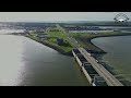 De Haringvlietsluizen - Drone video 4K