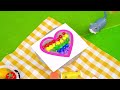 Rainbow Princess Jelly Pool 💙Beautiful Miniature Disney Princess Cake Decorating Idea 💛 Mini Cakes