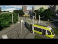 Third-Person Tram Ride | Cities Skylines 2 | Archipelago Heaven City