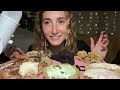 ASMR CRUMBL COOKIES mukbang & review | soft eating, mouth sounds, whispers