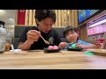 【平日Vlog】夕飯作りを妥協して寿司へ~５歳/27歳~