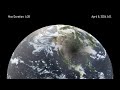 SOLAR ECLIPSE 2024 - View from Space