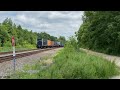 The Happy engineer on Csx i031-24 at jones crossing Woodford Va 6/24/22