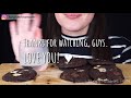 ASMR: Triple Chocolate Chip Cookies (No Talking)