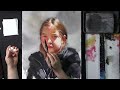 Watercolor portrait painting │ 인물수채화 초상화 수채화 │