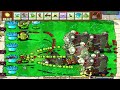 Team Spikers Vs Gatling Threepeater Team Vs Dr Zombos | Plants and Zombies