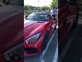 Allen gets seat time in a AMG GT