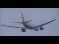 GORGEOUS SUNSET Boeing 777-200 British Airways takeoff🔥🔥🔥 HUGE aircraft