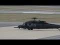 US Army 160th Special Operations Aviation Regiment MH-60M Black Hawk Trio Startup & Take Off 24Feb23