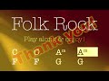 Folk Rock C Am F G, 124bpm. Backing track. Thank you!