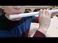 Флейта из пластиковые трубы