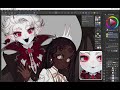 Speedpaint || Bellamy & Oletha (OCs)