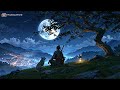 🗡️Samurai Warrior Meditation: Lofi Relaxation Under Starry Skies