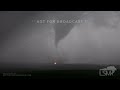 06-15-2024 Madison County, NE - Strong Damaging Tornado - Barn Obliterated - Storm Structure
