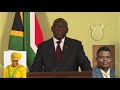 Watch: Ramaphosa's New Cabinet with ministers from ANC, DA, IFP, PA, PAC and FF+