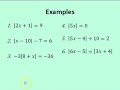 Absolute Value Equations and Inequalities 1