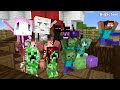 Monster School : Flood Escape - Funny Minecraft Animation