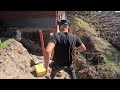 Day 4+5, draining a water damaged basement. Informative time lapse.