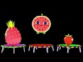 Old Macdonald Had A Farm Kids Song - Funky Fruits Baby Sensory | Fun Animation and Dance Video
